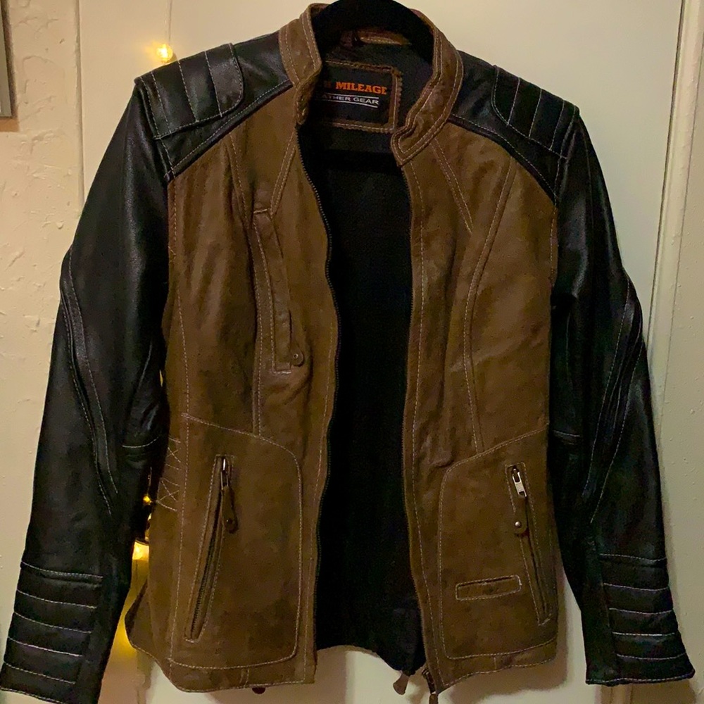 Genuine leather jacket